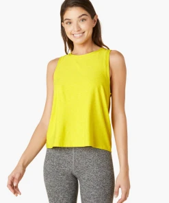 Beyond Yoga Balanced Muscle Tank Lemon