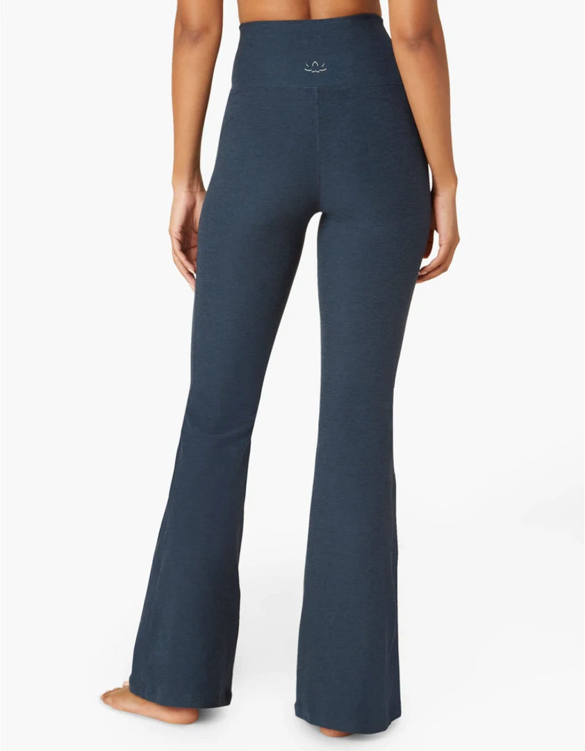 Beyond Yoga Flare High Wasted Pant Nocturnal Navy 4 Beyond Yoga Flare High Wasted Pant Nocturnal Navy