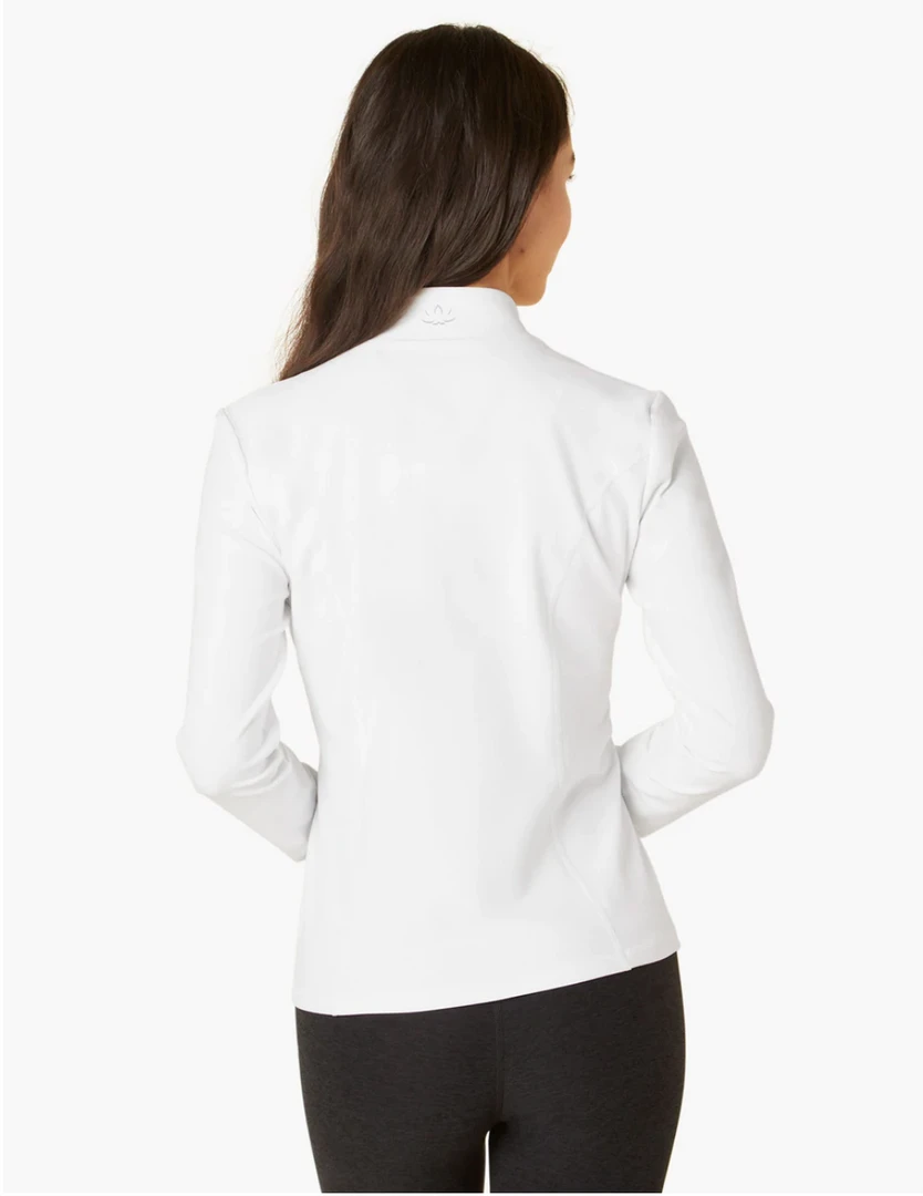 Beyond Yoga Mock Neck Jacket Cloud 4 Beyond Yoga Mock Neck Jacket Cloud