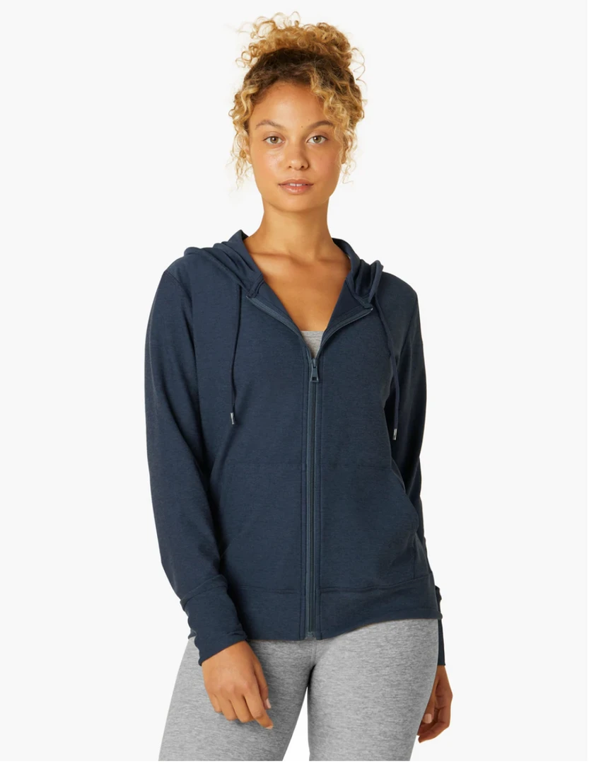 Beyond Yoga Everyday Hoodie Nocturnal Navy 3 Beyond Yoga Everyday Hoodie Nocturnal Navy