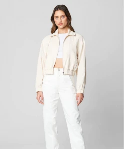 BLANK NYC Love Me Now Jacket Cream