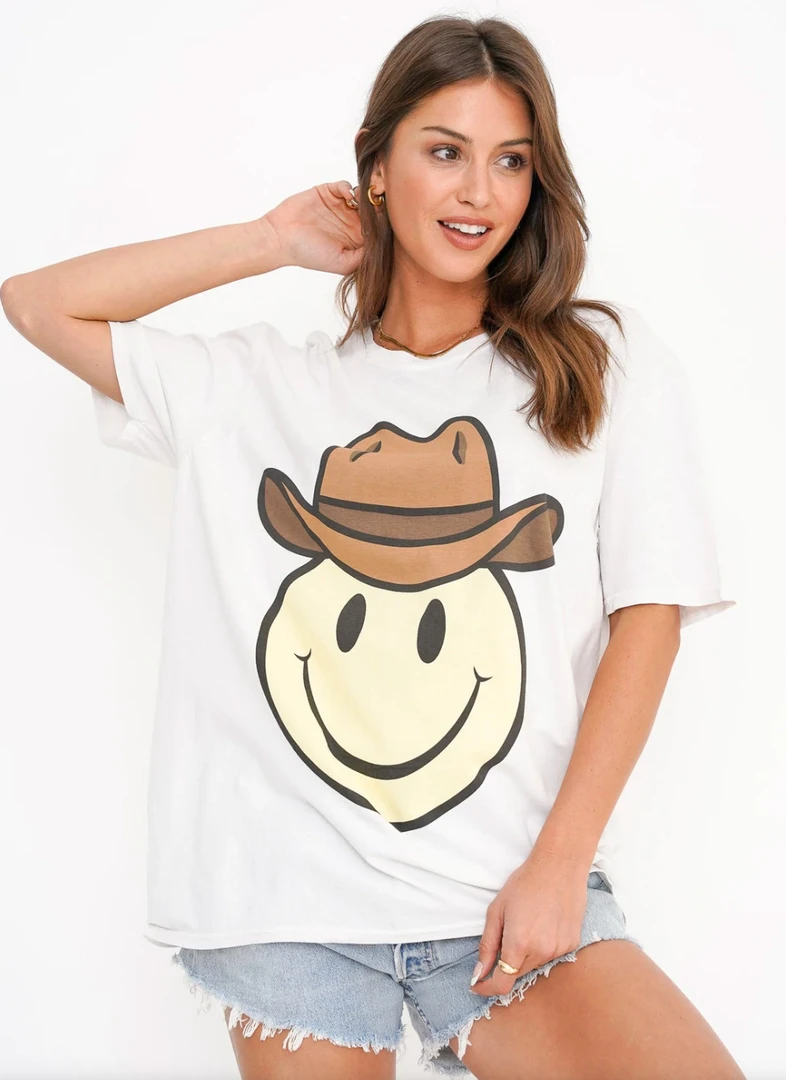 Project Social T Howdy Oversized Tee Vintage White 3 Project Social T Howdy Oversized Tee Vintage White