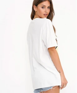 Project Social T Howdy Oversized Tee Vintage White