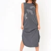 Project Social T Leopards Tank Dress Black