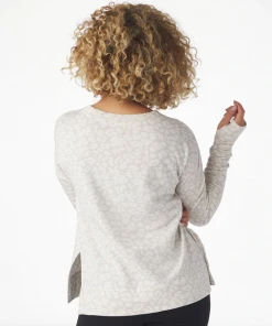 Glyder Lounge Long Sleeve Oatmilk Leopard 7 Glyder Lounge Long Sleeve Oatmilk Leopard