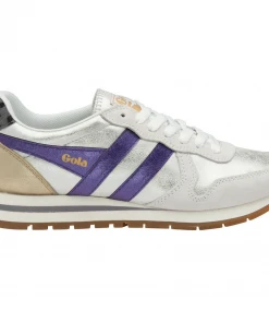 Gola DAYTONA BLAZE SNEAKER WHITE/PURPLE/GREY