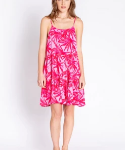 P.J. Salvage Chemise Tranquil Palm Lilac