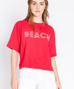 P.J. Salvage Tee Rocket Beach Burnt Red