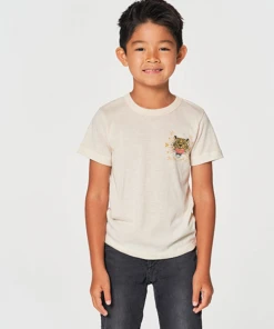 Chaser Boys Jersey SS Tee Au Lait