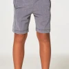 Chaser Boys Coastal Boat Day Shorts Mineral Wash