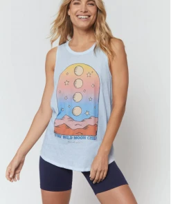 Spiritual Gangster Stay Wild Movement Tank Aquarius