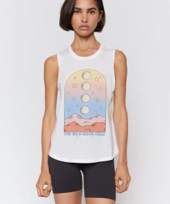 Spiritual Gangster Wild Muscle Tank Stone