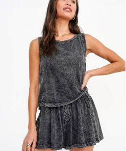 Project Social T Melbourn Tank Black