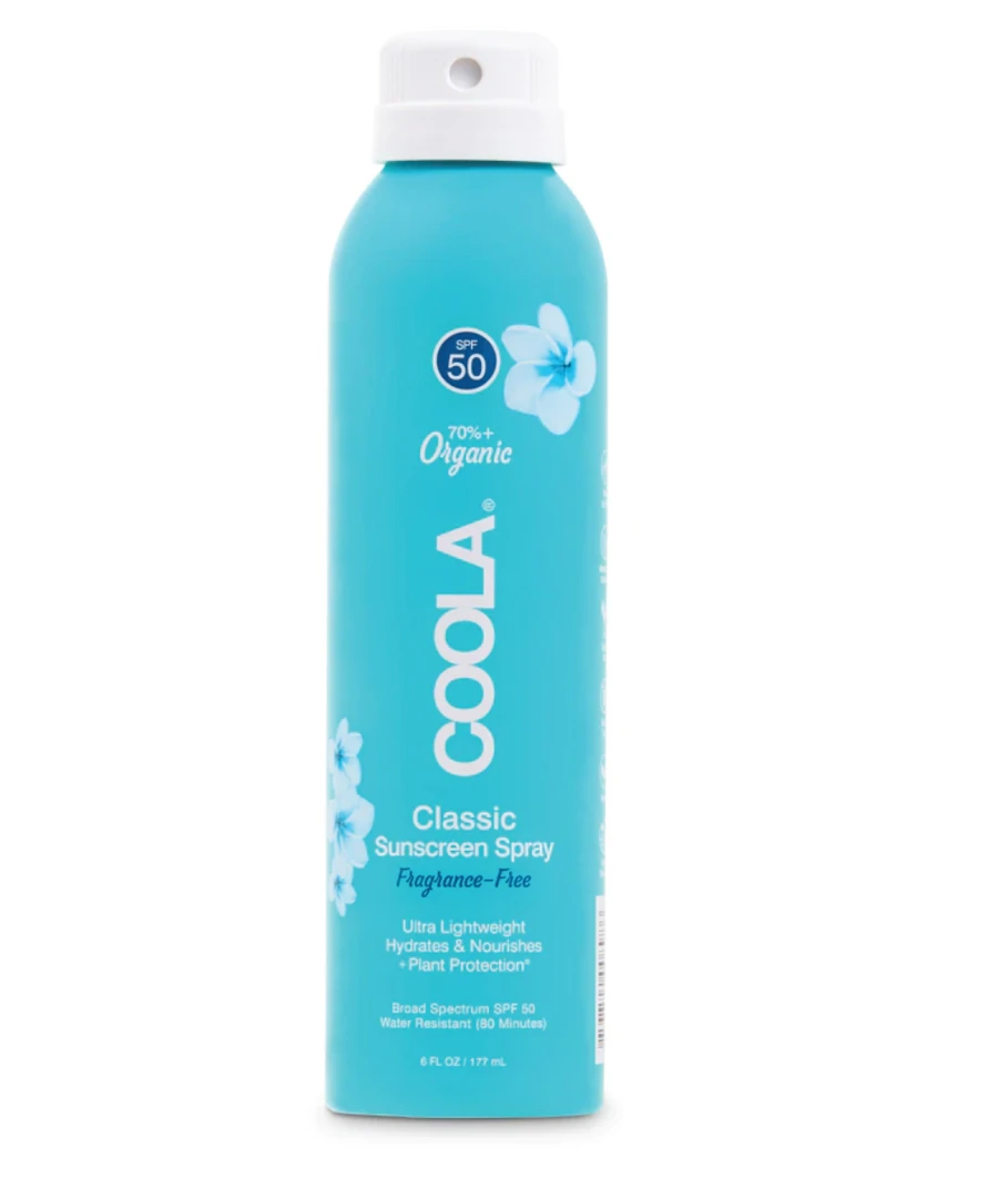 Coola Classic Sunscreen Spray 50 Fragrance Free 3 Coola Classic Sunscreen Spray 50 Fragrance Free
