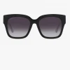 Diff Eyewear Bella II Black Grey Gradient Sharp