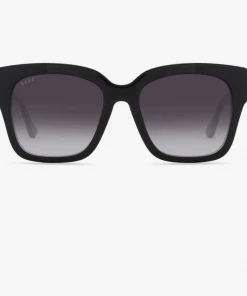 Diff Eyewear Bella II Black Grey Gradient Sharp
