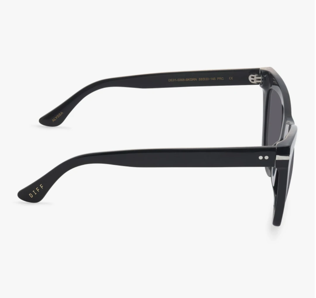 Diff Eyewear Alyssa Black Grey 5 Diff Eyewear Alyssa Black Grey