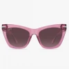 Diff Eyewear Alyssa Macarena Pink Crystal Wine Gradient
