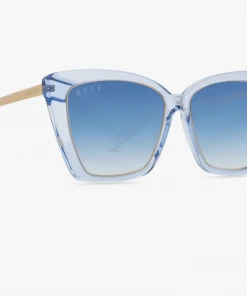 Diff Eyewear Becky IV Columbia Crystal Aegean Blue