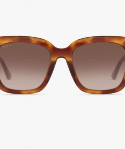 Diff Eyewear Bella II Andes Tortoise Brown Gradient