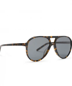 DIFF Eyewear Jett Shadow Tortoise Grey Polarized