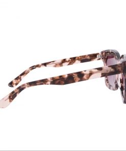 DIFF Eyewear Carson Himalayan Tortoise Rose Gradient Polarized