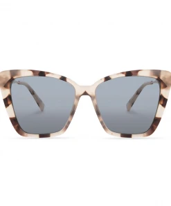 DIFF Eyewear Becky Ii Cream Tort Grey Lense Polarized