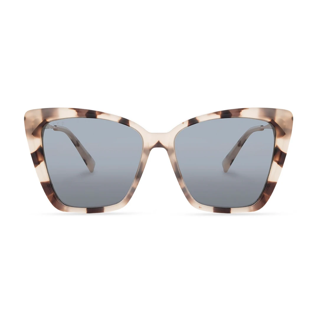 DIFF Eyewear Becky Ii Cream Tort Grey Lense Polarized 4 DIFF Eyewear Becky Ii Cream Tort Grey Lense Polarized