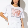 Sub_Urban Riot MTV Hearts Boyfriend Tee Antique White