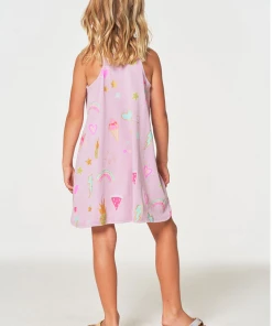 Chaser Girls Tank Dress Pagasus Mineral Wash