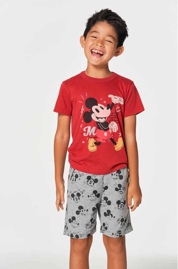 Chaser Boys Mickey Cloud SS Tee Cardinal 3 Chaser Boys Mickey Cloud SS Tee Cardinal