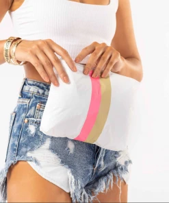 Aloha Collection Small Le Voyageur Electric Pink & Sand