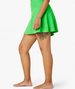 Beyond Yoga Spacedye Tie Breaker Skirt Honeydew Pop Heather