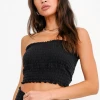 Project Social T Falling For You Tube Top Black