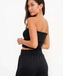 Project Social T Falling For You Tube Top Black