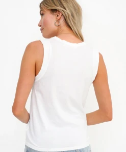 Project Social T Who Needs A Hug Tank White