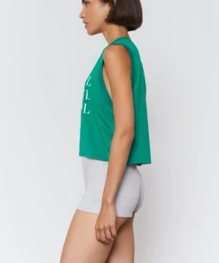 Spiritual Gangster Grateful Box Tank Verde