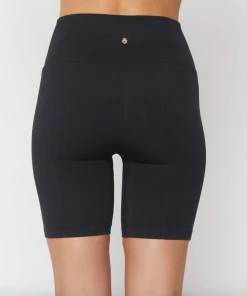 Spiritual Gangster Amara Wide Rib Biker Black