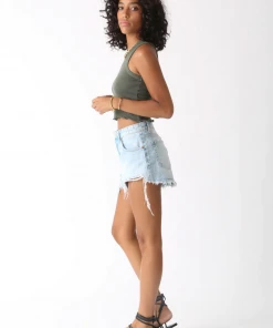 Electric&Rose Alana Ribbed Tank Army New Arrivals