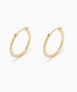 Gorjana Bali Small Hoops Gold
