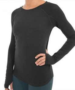 Free Fly Midweight Long Sleeve Black