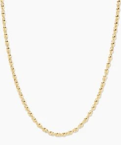 Gorjana Brooks Mini Necklace Gold