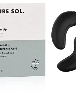 Pure Sol Wake Up Hydrogel Eye Patch Charcoal + Hyaluronic Acid
