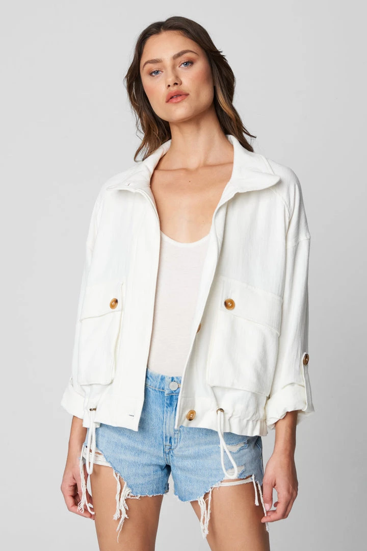 BLANK NYC White Above The Clouds Jacket 3 BLANK NYC White Above The Clouds Jacket