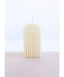 JaxKelly Tall Arch Cream Candle