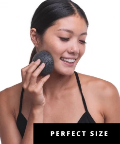 Pure Sol Gifting Charcoal Facial Konjac Sponge