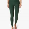Beyond Yoga High Waisted Midi Forest Green