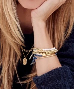 Gorjana Gifting Power Gemstone Bracelet For Wisdom Gold Lapis