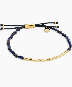 Gorjana Gifting Power Gemstone Bracelet For Wisdom Gold Lapis