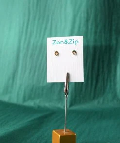 Sai Brazil Heart Stud Earring Gold